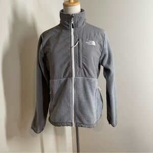 The North Face Women’s- SZ Small -Grey Zip Pockets Polartec Full Zip Jacket